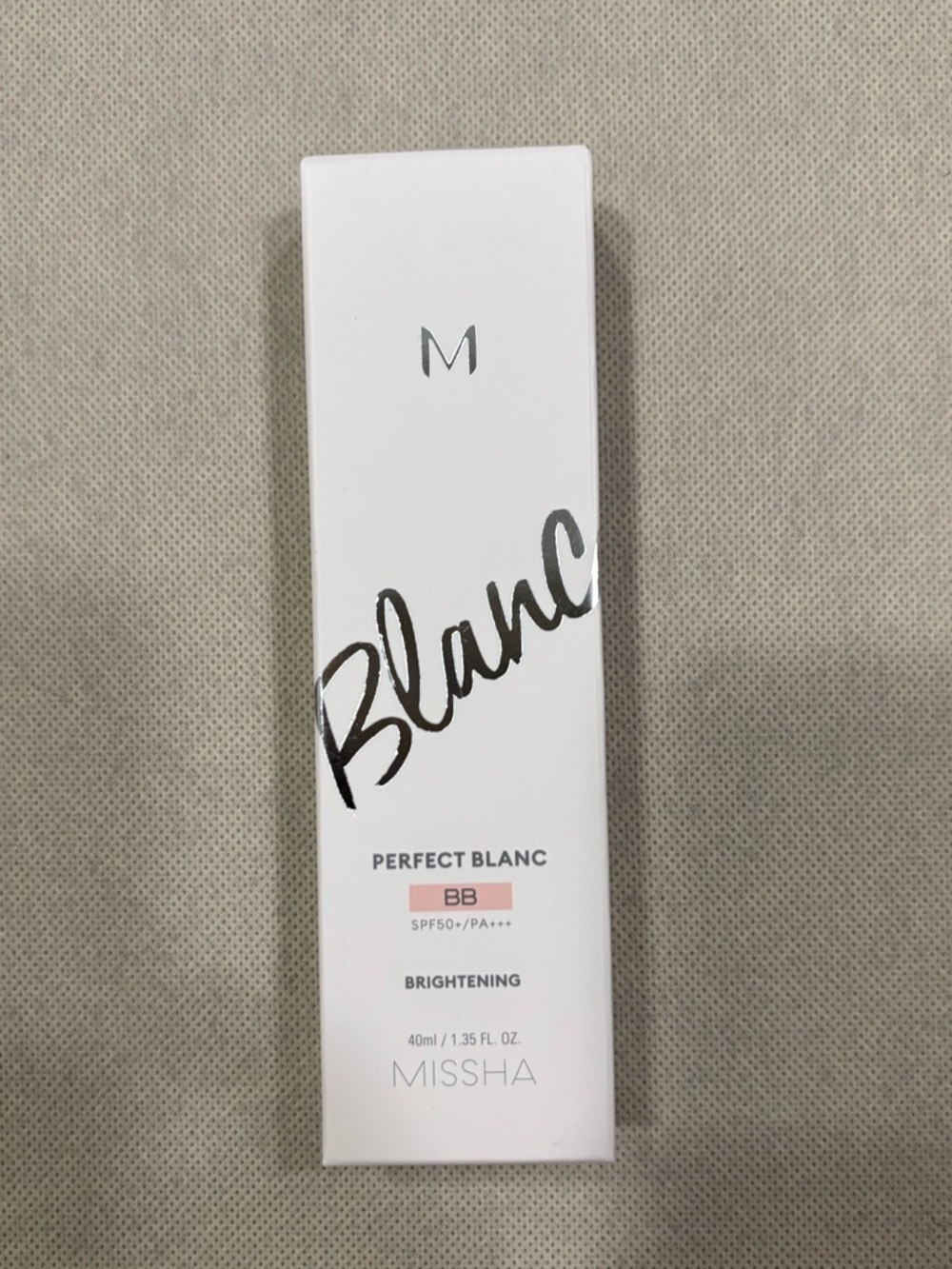 MISSHA M Perfect Blanc BB - Sand #23 NWT SPF 50+/PA+++ k beauty